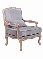 заказать Мягкое полукресло с подлокотниками Nitro Grey Velvet