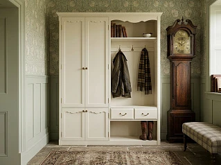 Шкаф-прихожая "Леонтина (Leontina)" с дверками арт ST9361