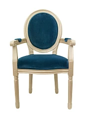 купить Мягкий стул с подлокотниками Volker Arm Gold в интернет-магазине