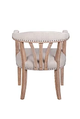 стильный Мягкий стул с подлокотниками Tanner Beige