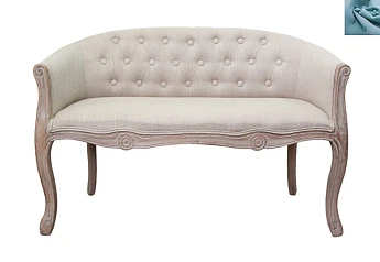 купить Дизайнерский двухместный диван Kandy Double Mocca цвет голубой