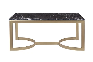 Журнальный столик прямоугольный Aron Marble-Bz в интернет-магазине