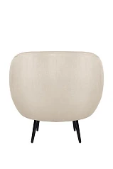 купить Мягкое кресло Benee Beige на черных ножках