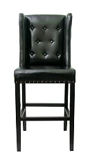 красивый Дизайнерский барный стул Skipton Black