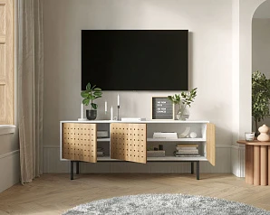 красивый Комод под TV с тремя дверками KOTO арт KT07 на заказ