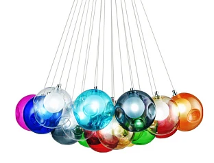 Люстра Bocci Colorful 15 в интерьере
