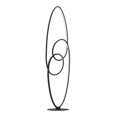 купить 901015 Светодиодный торшер GIANELLA, 38W(LED), алюминий, сталь, черный/пластик, белый, 3000K, 4400lm