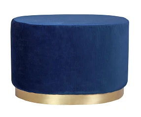 красивые Дизайнерский пуф Topper Oval Blue