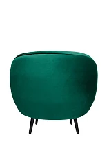 купить Мягкое кресло Small Benee Green V2 на черных ножках