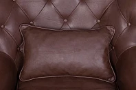 стильное Кожаное кресло Tesco