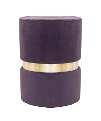 фото Дизайнерский пуф Brassy Violet в интерьере