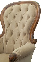 купить стильное Классическое кресло Madre Light Brown в интернет-магазине