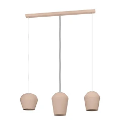 стильные 900143 Подвесной потолочный светильник CAMBAITO, 3x40W, E27, L895, B195, H1100, сталь, песочный