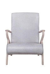 стильное Низкое кресло Fobos light grey