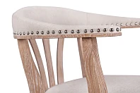 фото Мягкий стул с подлокотниками Tanner Beige в интерьере