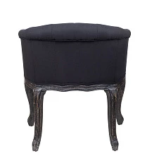 фото Низкое кресло ретро Kandy Black Old