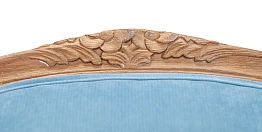 купить Мягкое полукресло с подлокотниками Aldo Light Blue в интернет-магазине