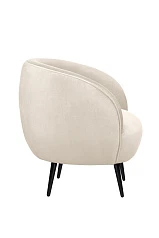 купить Мягкое кресло Benee Beige на черных ножках