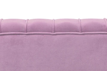 заказать Диван ракушка Pearl Triple Pink на черных ножках