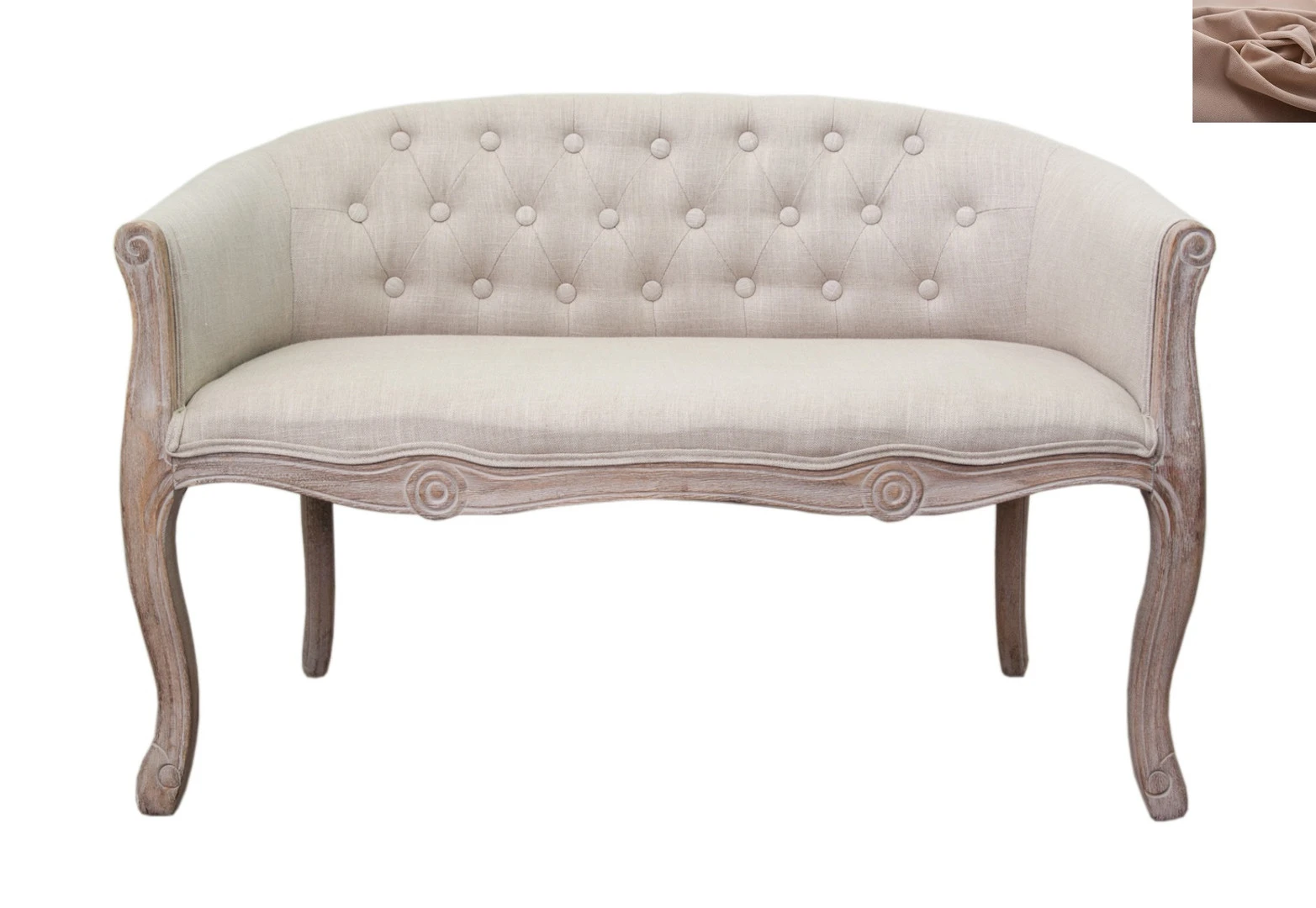 купить красивые Дизайнерский двухместный диван Kandy Double Mocca цвет коричневый в интернет-магазине