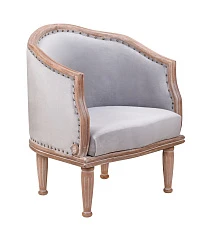 Низкое кресло Alamo Grey на заказ