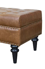 Банкетка Karo Brown leather в интернет-магазине