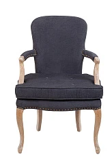 красивое Мягкое полукресло с подлокотниками Anver Oak Grey