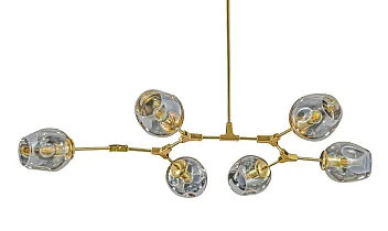Люстра Branching 6 Gold в интерьере