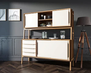 заказать Буфет "Bruni white" широкий арт BR37WH в интернет-магазине