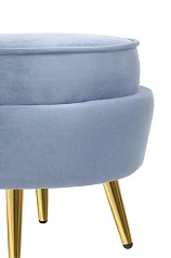 Пуф Pearl Adorn Sky в интерьере