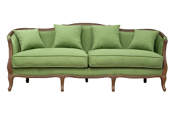 Прямой диван Darcy 3 Green в интернет-магазине