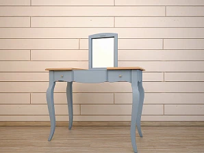 фото Туалетный стол "Leontina Blue" арт ST9309B в интерьере