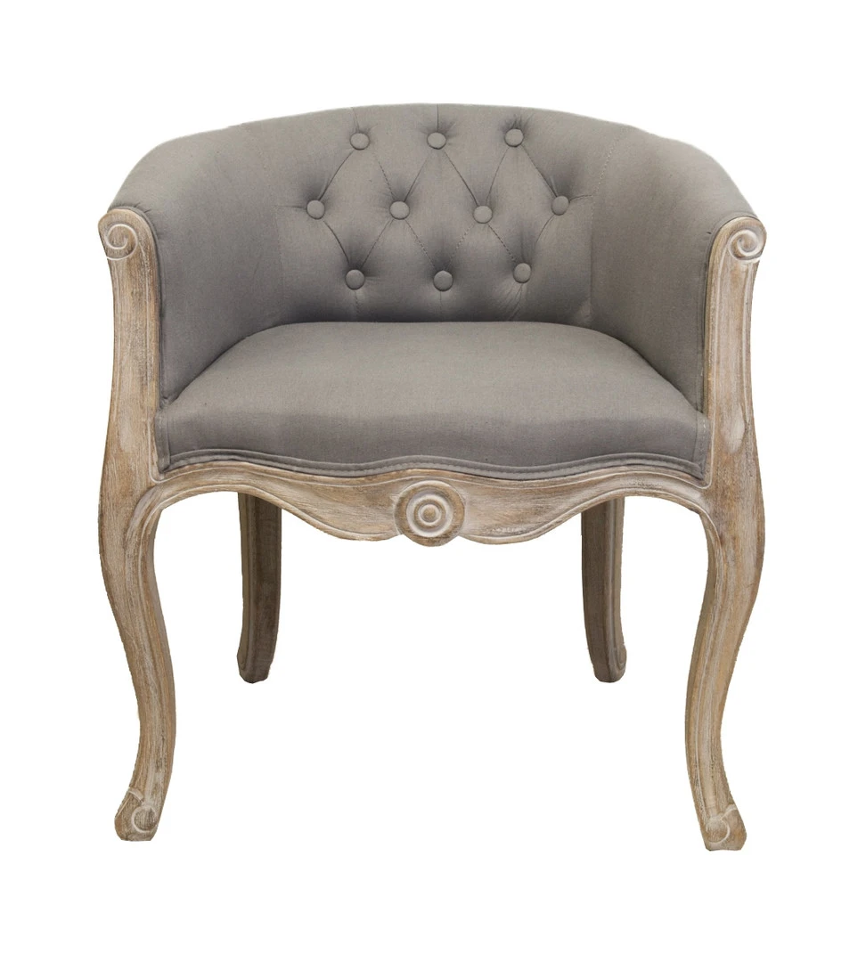 стильное Низкое кресло ретро Kandy Grey