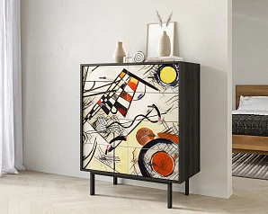 красивые Комод на восемь ящиков "Emerson" by Kandinsky арт EM20/Print_01