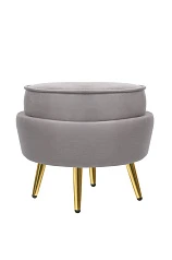 заказать Пуф Pearl Adorn Grey в интернет-магазине