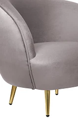 купить красивое Мягкое кресло для гостиниц Small Benee Grey в интернет-магазине