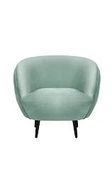 купить Мягкое кресло Small Benee Green на черных ножках