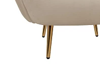 фото Мягкое кресло Benee Taupe в интерьере