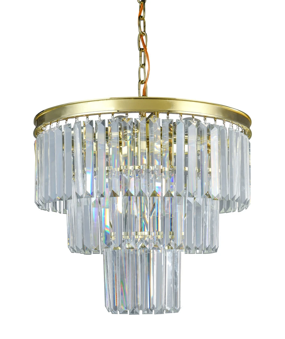 купить красивые Люстра Odeon 3 Rings Gold