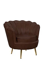 купить красивое Низкое кресло ракушка Pearl Brown V2 в интернет-магазине