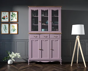 фото Буфет "Leontina Lavanda" трехстворчатый арт ST9344/2L