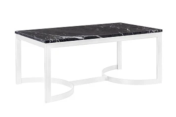 купить стильный Журнальный столик прямоугольный Aron Marble-W в интернет-магазине