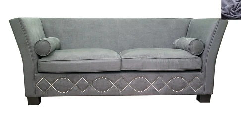 стильный Диван арт-деко Volte темно-серый на заказ