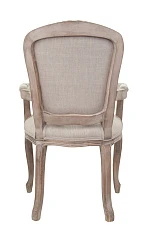 Мягкий стул с подлокотниками Gran Arm Beige