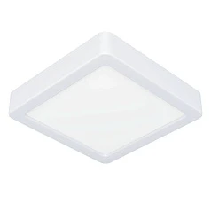 900646 Накладной светильник  FUEVA 5, 11W (LED), 3000K, IP44, L160, B160, H28, сталь, белый / пластик, белый в интернет-магазине