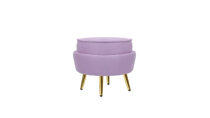 заказать Кресло с пуфом ракушка Pearl Purple