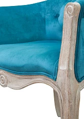 заказать Низкое кресло Kandy Blue Velvet