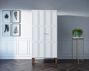 Шкаф "Андерсен (Andersen)" двухстворчатый арт AN09WH в интернет-магазине