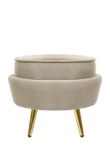 купить Пуф Pearl Adorn Taupe в интернет-магазине