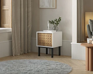 заказать Тумбочка с дверкой  KOTO арт KT02 Белый